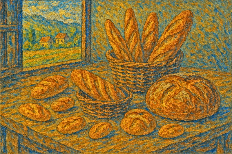 <a href='artist?a=Fawzi'>Fawzi</a> Bread <a href='genre?g=Impressionism'>Impressionism</a>